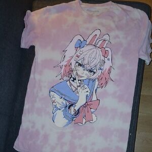 Pink Graphic T-Shirt. Women's Size Small.